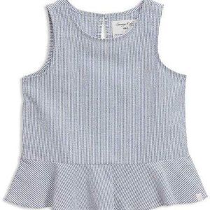 Sovereign Code Juliette Peplum Tank 8 NWT